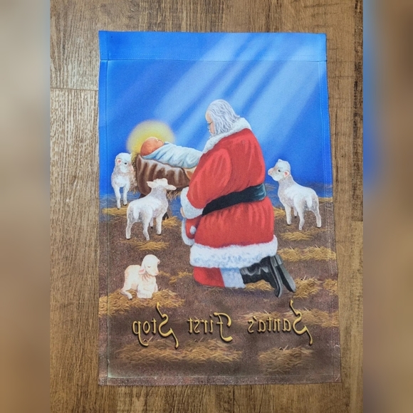 FREE W BUNDLE Santa's First Stop flag - Picture 3 of 6